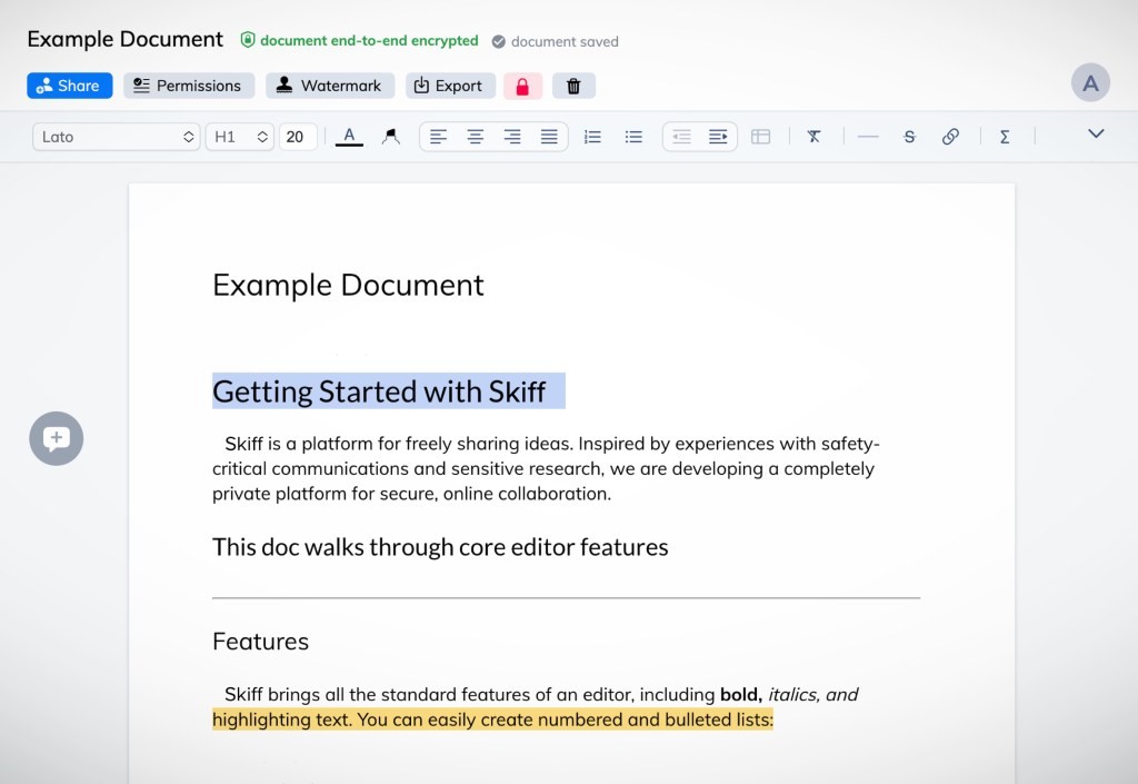 Skiff Raises $3.7M Seed Funding - Encrypted Docs Alternative