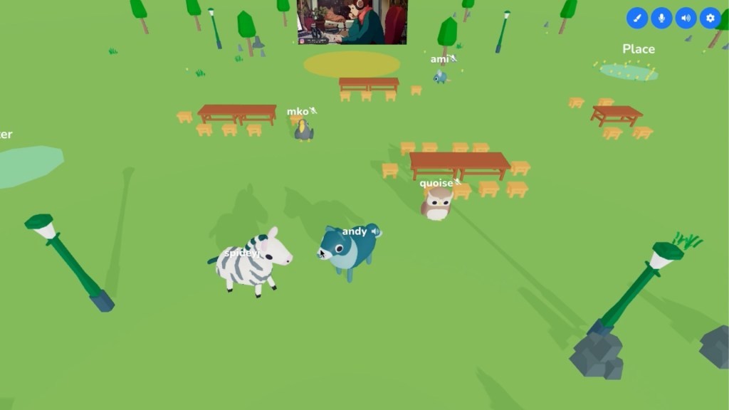 Skittish: Animal Crossing Meets Clubhouse