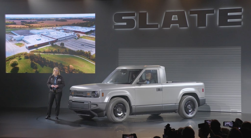 Slate Auto Electric Truck Debut at TechCrunch Disrupt 2025