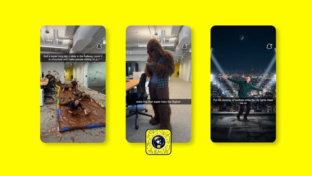 Snapchat Launches Free AI Lens in the US