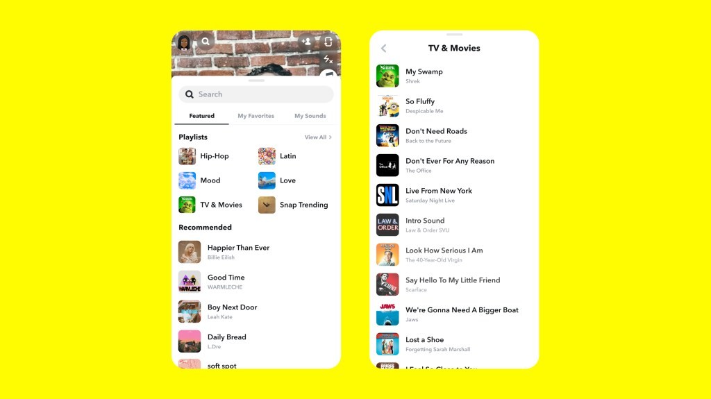 Snapchat & NBCUniversal Partner for Audio Clips | Social Media News