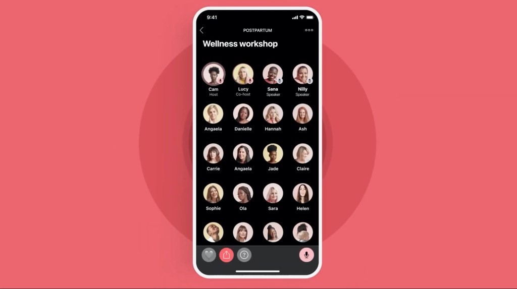 Peanut Adds Live Audio Rooms - Social App for Women