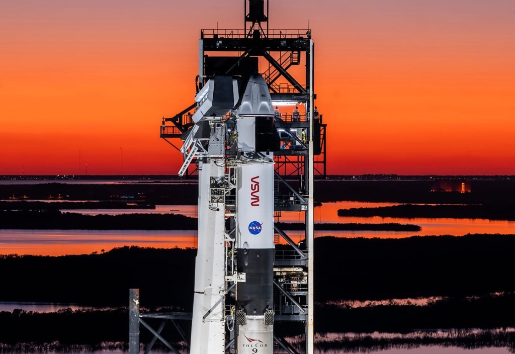 SpaceX Launches Astronauts to International Space Station