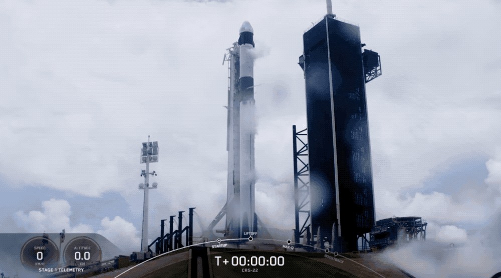 SpaceX Launches Dragon Cargo Spacecraft to Space Station