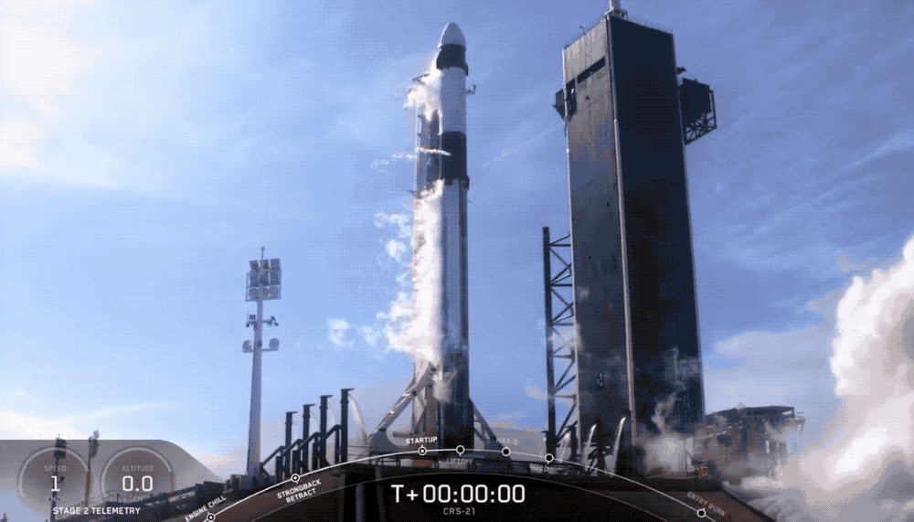 SpaceX Launches Cargo Dragon on 100th Falcon 9 Flight