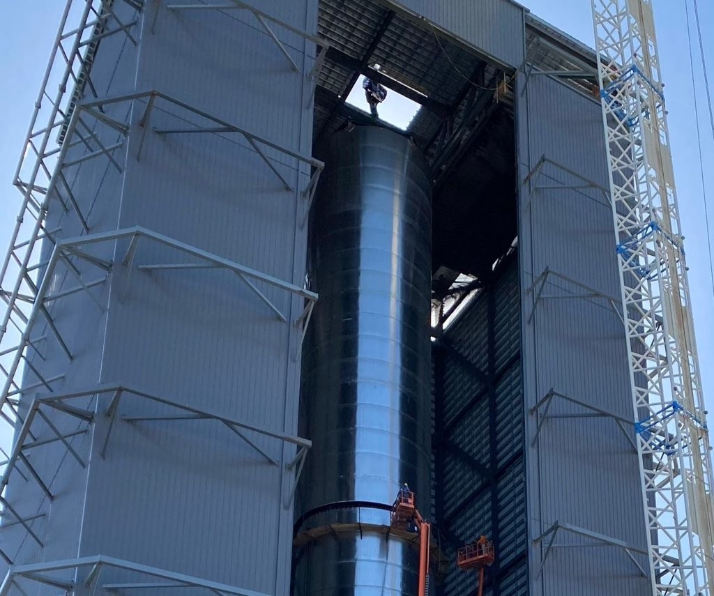 SpaceX Starship Booster Nears Final Assembly - Latest Updates
