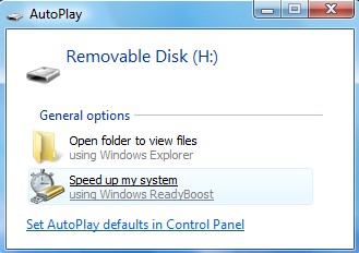 Speed Up Windows Vista with ReadyBoost - Performance Boost