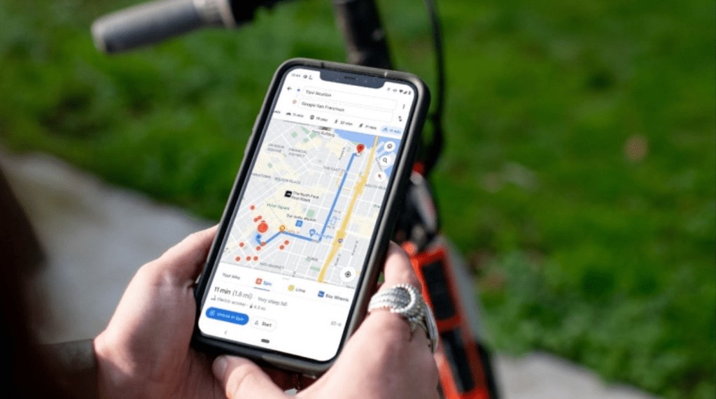 Spin Scooters & Bikes Now on Google Maps