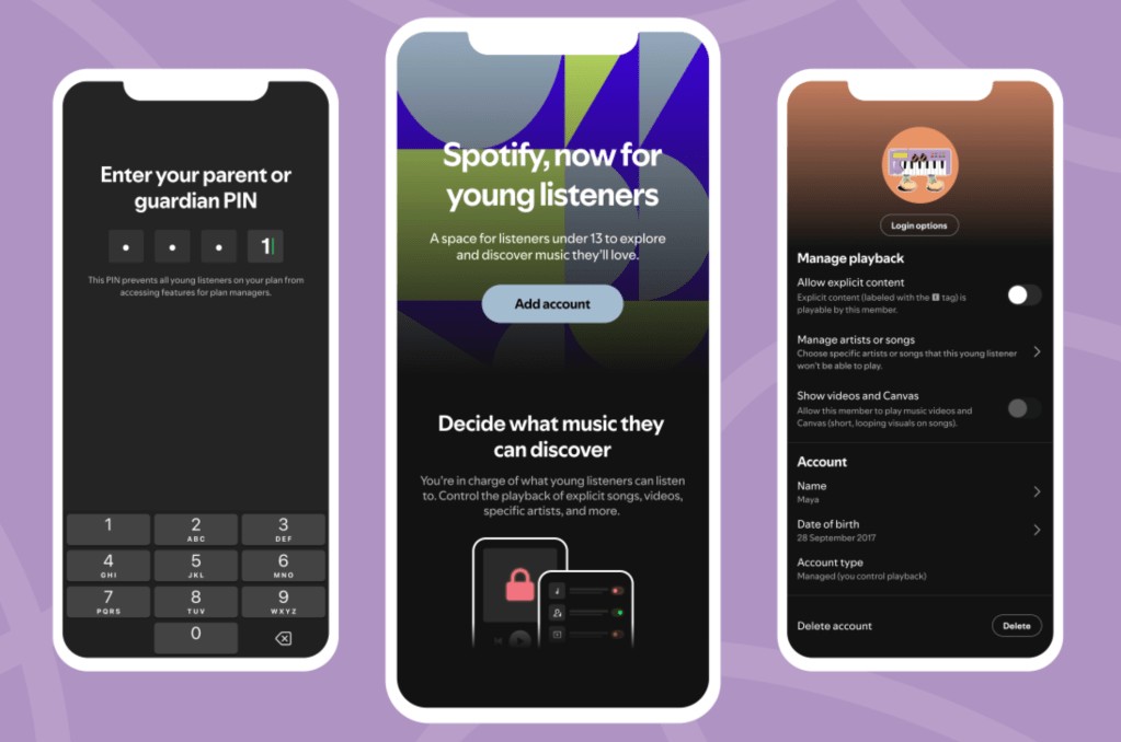 Spotify Kids: Parent-Managed Accounts Now Available in the US & More