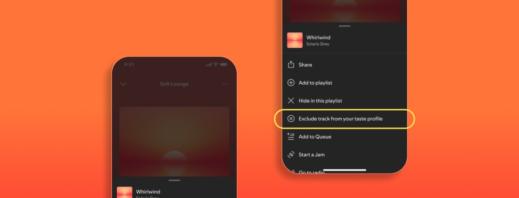 Spotify Excludes Tracks From Taste Profile - Better Recommendations