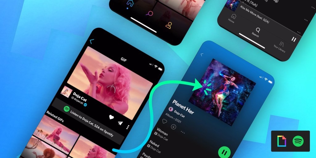 Spotify and Giphy Partner for Music GIFs | New Feature
