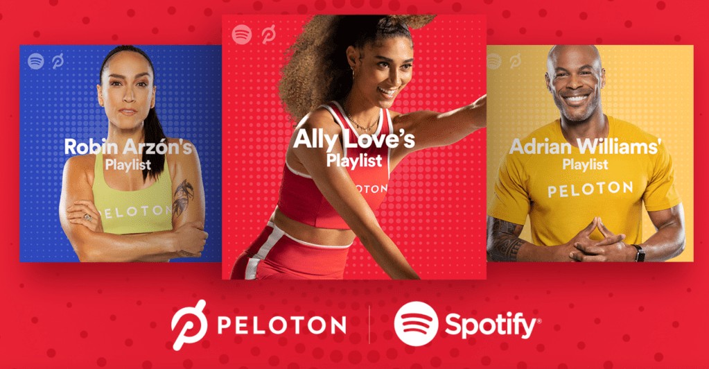 Spotify & Peloton Partnership: New Workout Playlists
