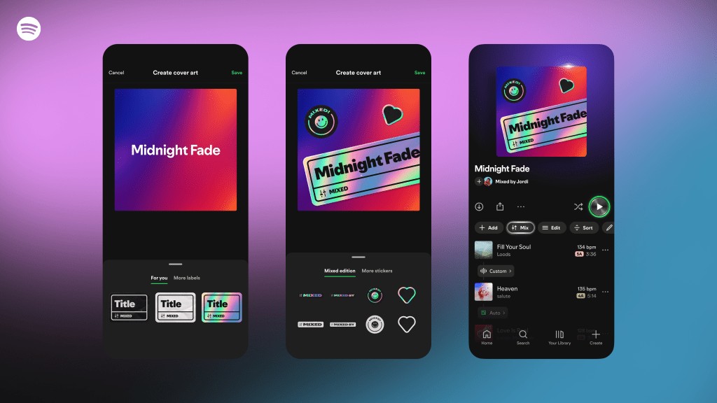 Spotify Playlist Transitions: Add Custom Effects | New Feature