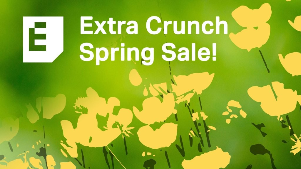 Spring Sale: 10% Off Extra Crunch Membership
