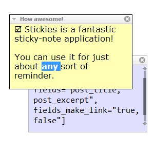 Stickies - Keep Sticky Notes on Your Windows PC