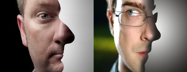 Photoshop Tricks: Optical Illusion Double Portrait