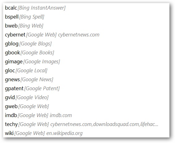 CyberSearch: Supercharge Your Firefox Address Bar