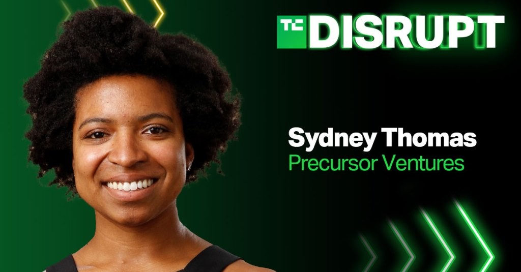 Sydney Thomas at Disrupt: Startup Judging