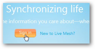 Live Mesh - Sync Files Across Devices