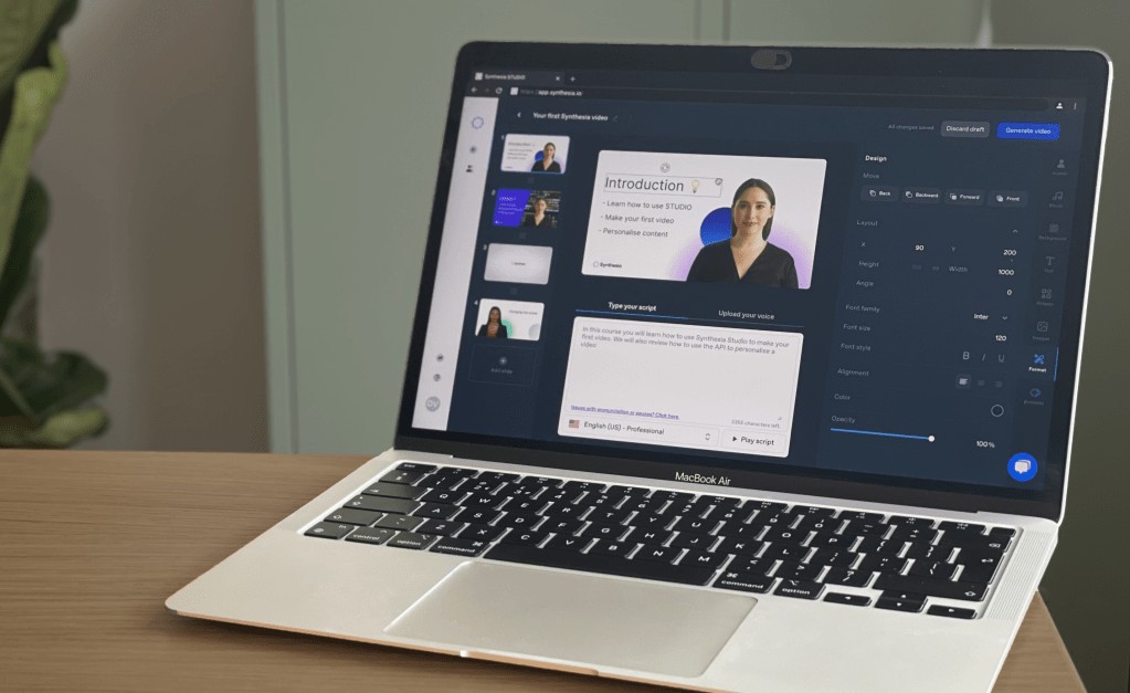 Synthesia Raises $12.5M Series A for AI Video Generation