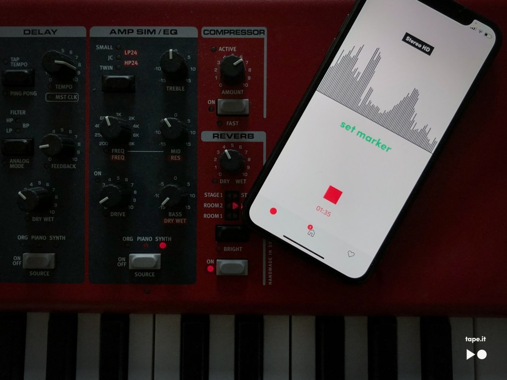 tape it - AI Music Recording App for iPhone