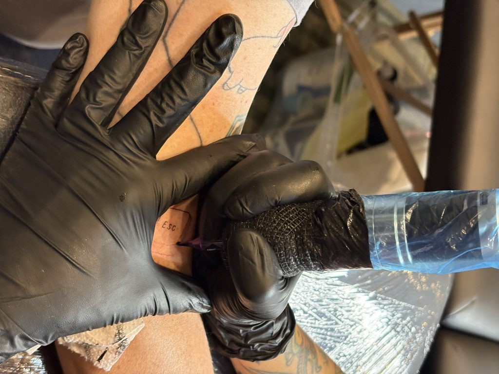 tattd at TechCrunch Disrupt: Tattoos for Tech Writers