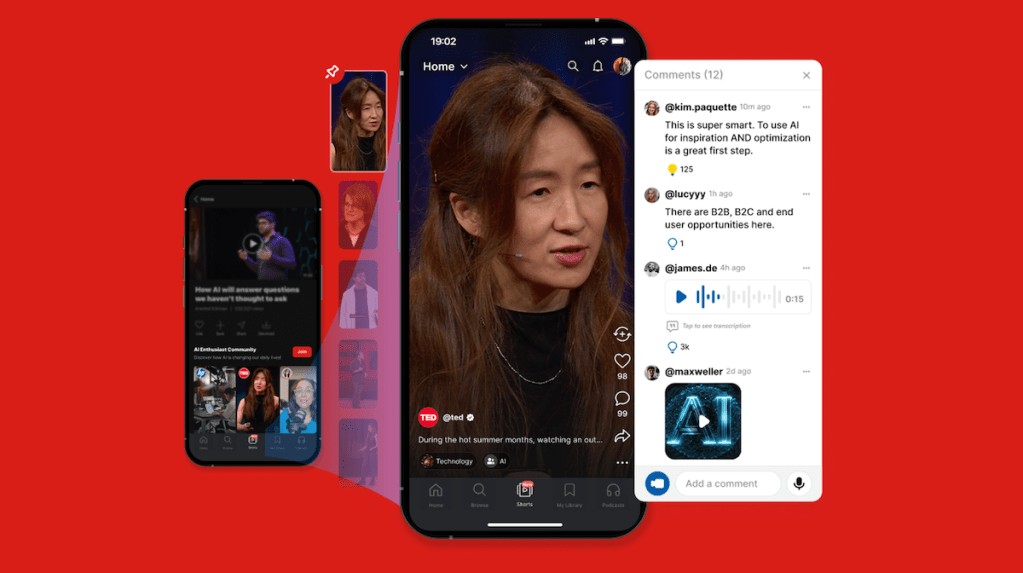 Ted's App Launches Short-Form Video Feature | TikTok Ban Prep