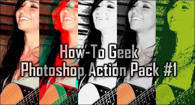 Free Photoshop Effects: HTG Action Pack #1 Download