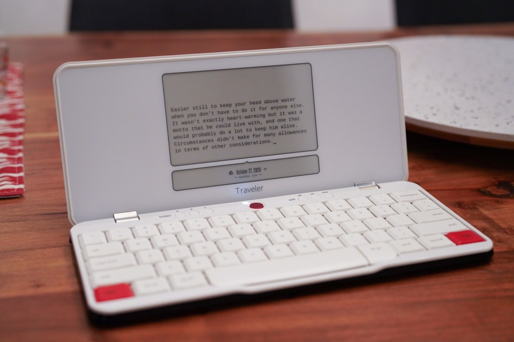 Freewrite Traveler Review: Portable Writing Laptop