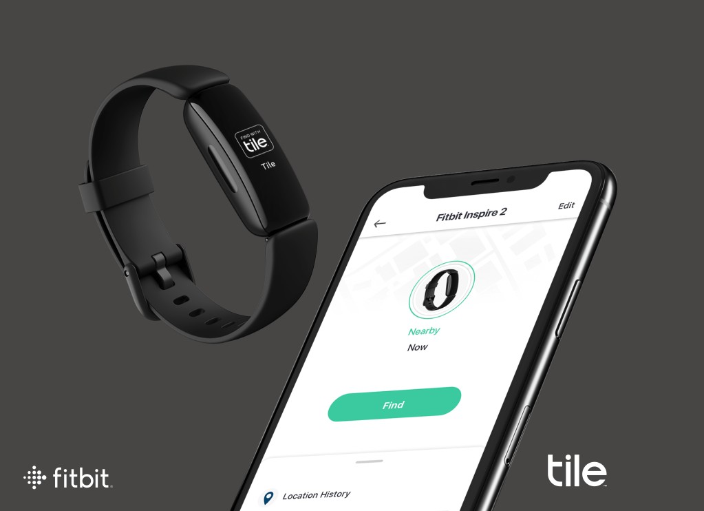 Tile and Fitbit Inspire 2: Lost Item Tracking Now Available