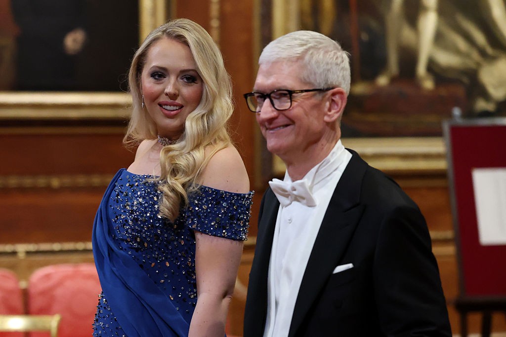 Tim Cook, Sam Altman at Trump UK State Banquet - Tech Leaders Attend