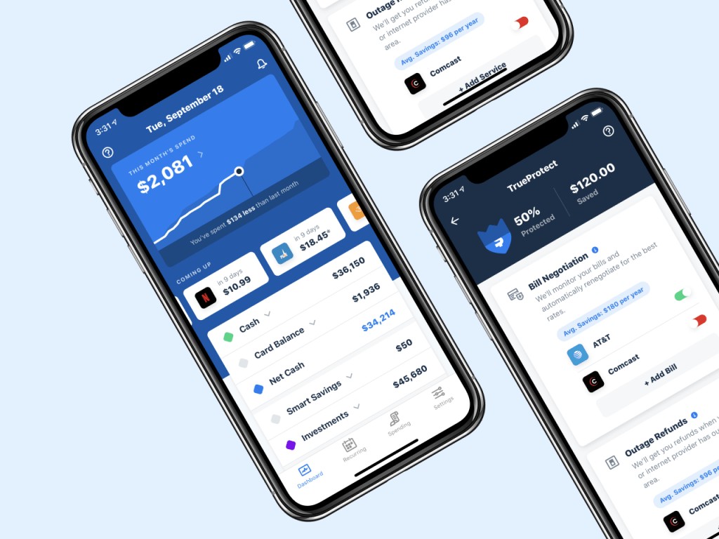 Truebill Raises $45 Million to Expand Personal Finance App