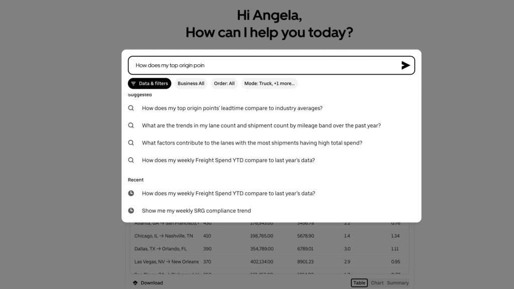 Uber Freight Invests in AI for Business Growth