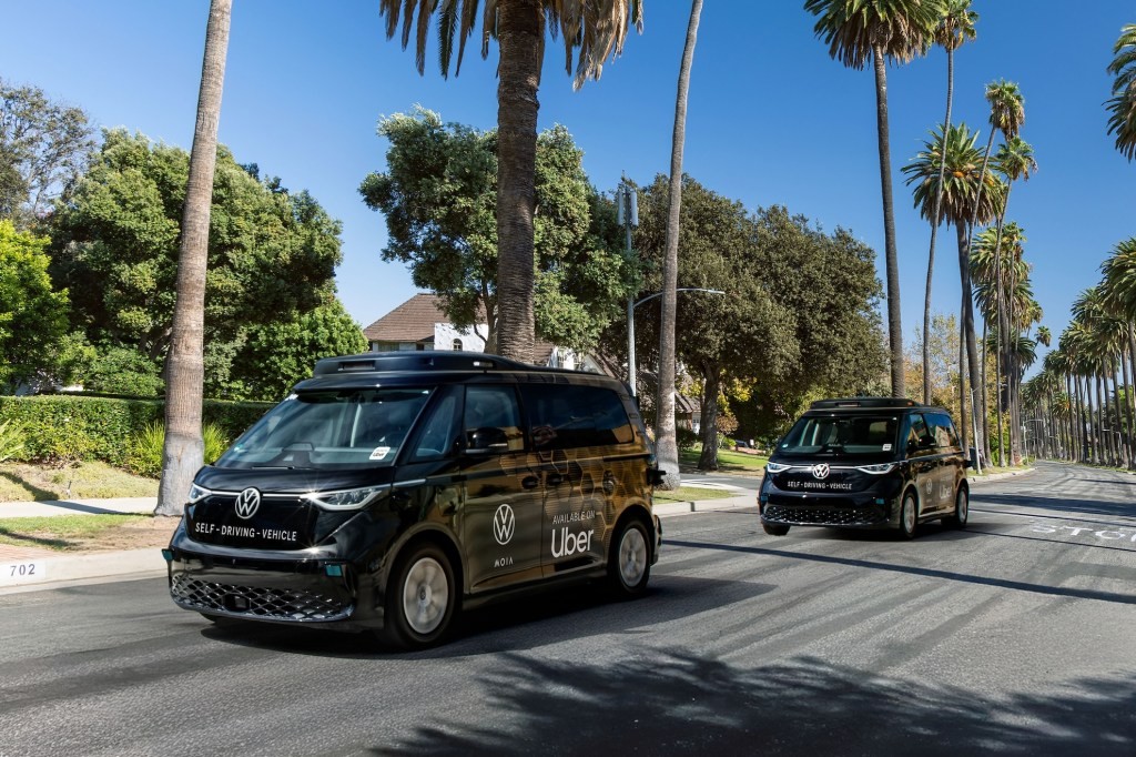 Uber and Volkswagen Launch Robotaxi Service in the US