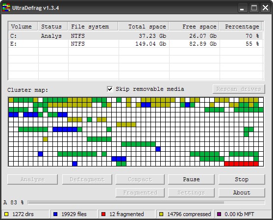 UltraDefrag 1.3.4 - Download & Information