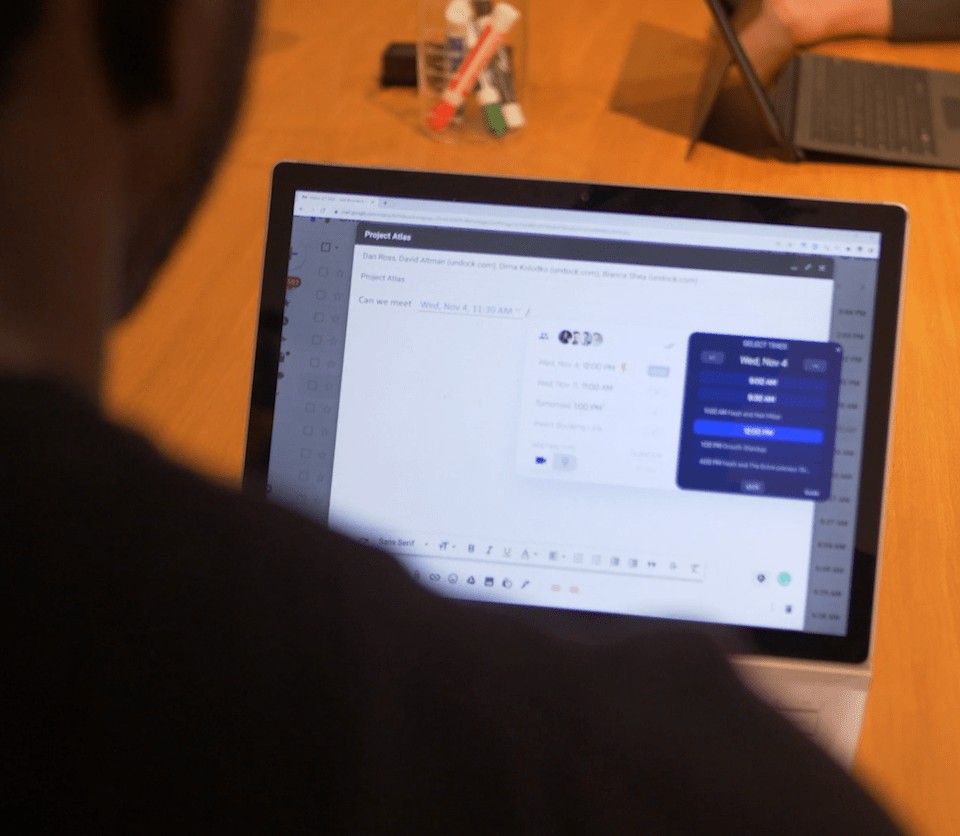 undock Raises $1.6M to Simplify Group Scheduling