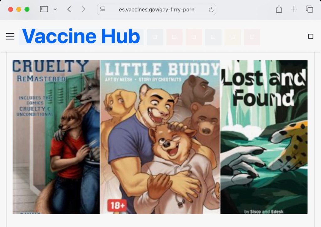 US Vaccine Website Defaced with AI-Generated Content