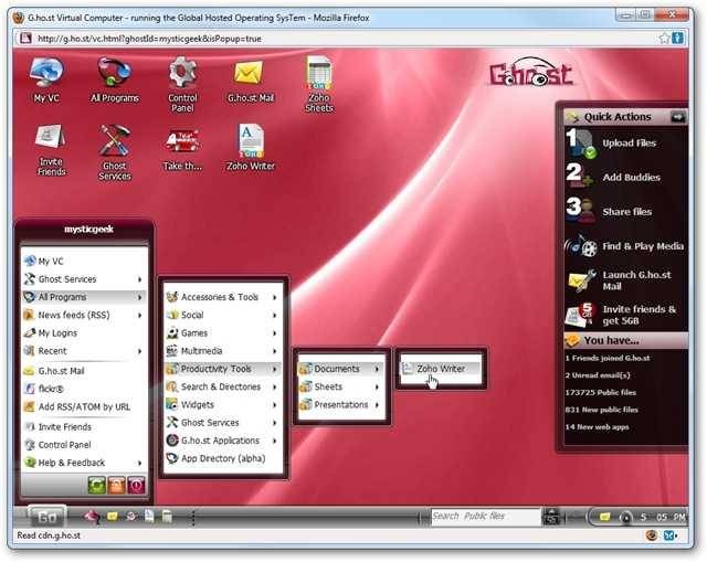 Web OS: Work & Cloud Storage - Benefits & Features