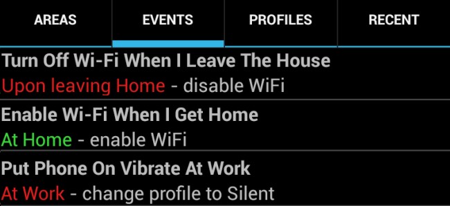 Llama: Automate Android Settings with Location