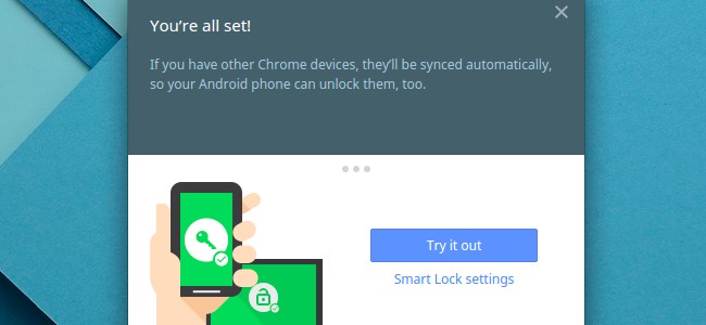 Chromebook Auto Unlock with Android Phone - Smart Lock