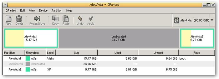 Resize Windows 7/Vista Partition with GParted | Guide
