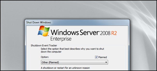 Server 2008 R2 as Desktop OS: Search & Shutdown Event Tracker - Part 4