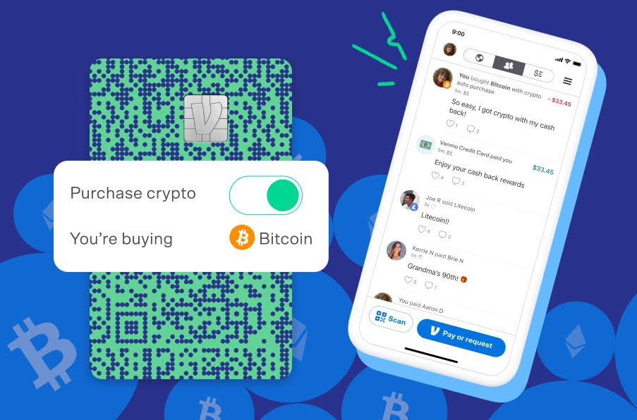 Venmo Now Lets You Buy Crypto with Credit Card Cash Back
