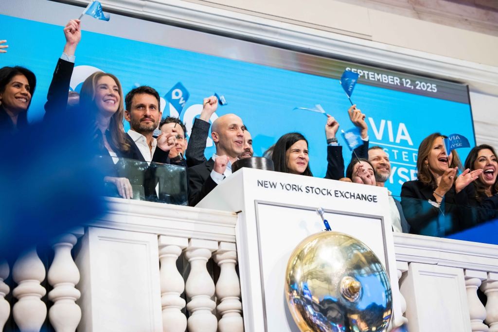 Via Stock Performance: Ends First Day Above IPO Price