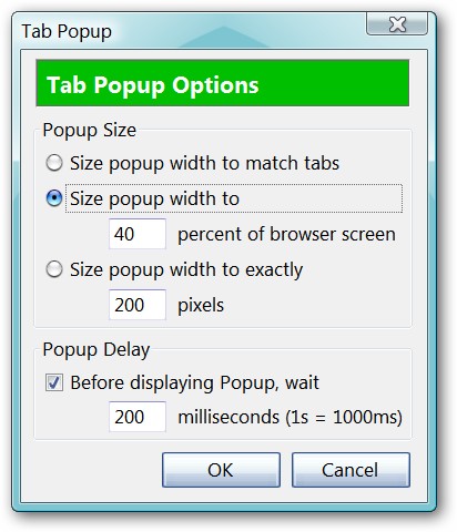 Tab Popup - View Webpage Name & Address | Firefox Add-on