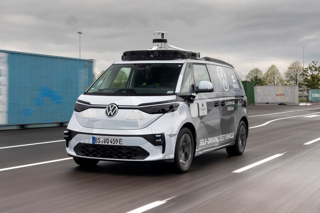 Volkswagen & Argo AI ID Buzz Autonomous Vehicle - First Test Drive