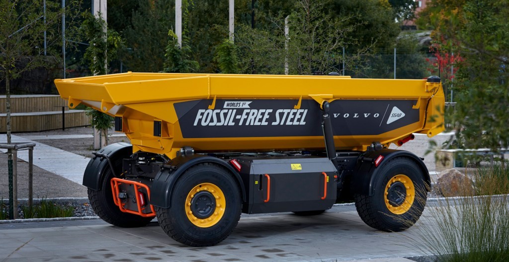 Volvo Group Uses Fossil-Free Steel in New Vehicle