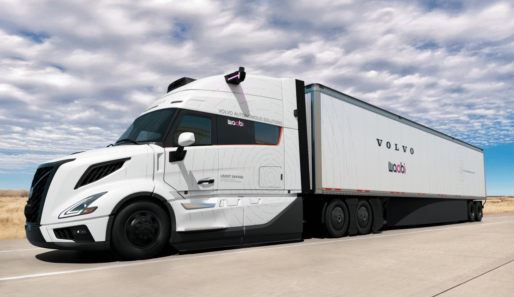 Waabi and Volvo Partner for Self-Driving Truck Development