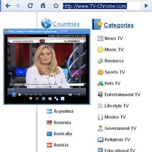TV Chrome: Watch Dozens of TV Channels on Chrome