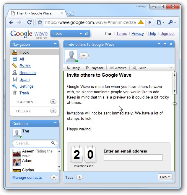 Google Wave Invites - Get Yours Now!